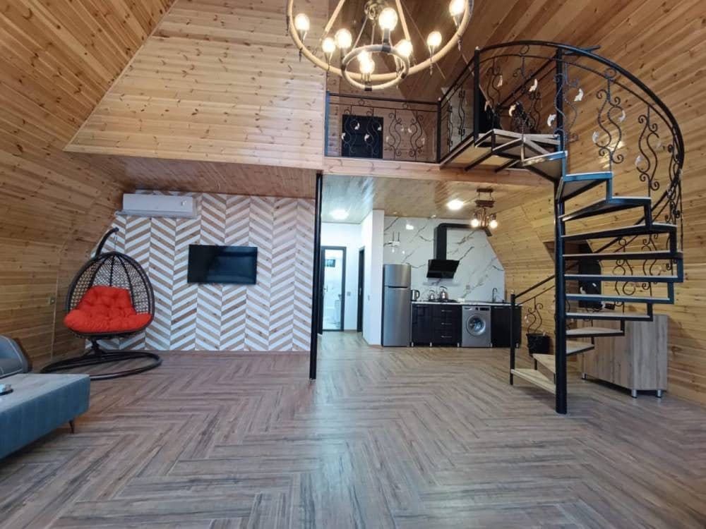 Qafqaz A-Frame Sheki – 3-bedroom, 2-bathroom cozy A-Frame rental with nature view - photo 2