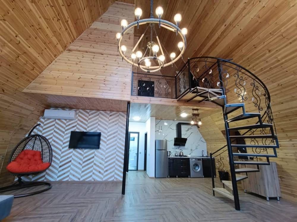 Qafqaz A-Frame Sheki – 3-bedroom, 2-bathroom cozy A-Frame rental with nature view - photo 6
