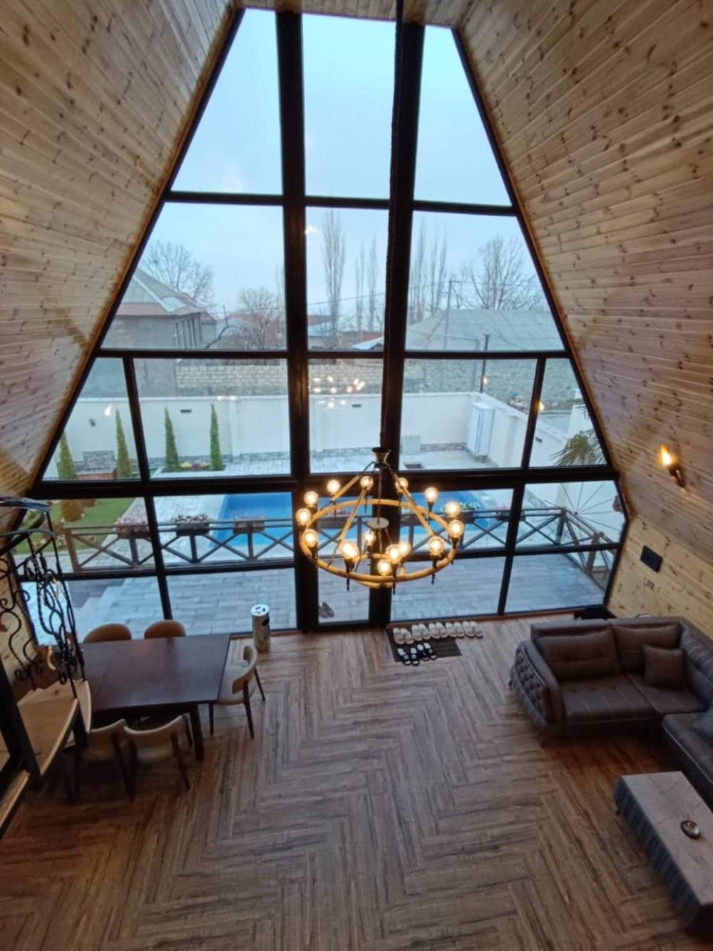 Qafqaz A-Frame Sheki – 3-bedroom, 2-bathroom cozy A-Frame rental with nature view - photo 14