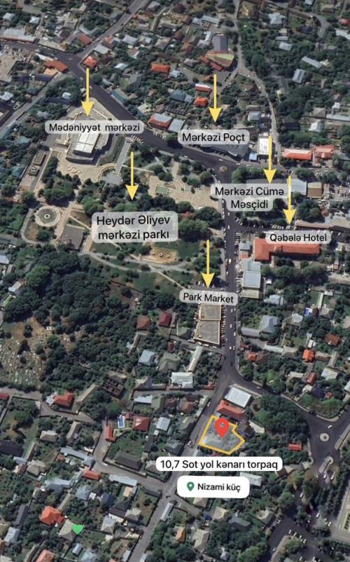 Land for Sale in Gabala – 10.7 Sot (0.26 Acre) Main Road Plot in Central Gabala | Residential & Commercial Property